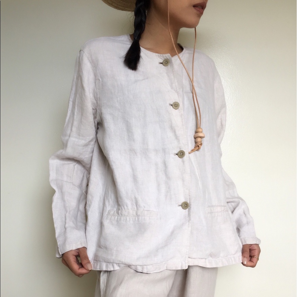 COPY - Long sleeve 100% linen shirt
